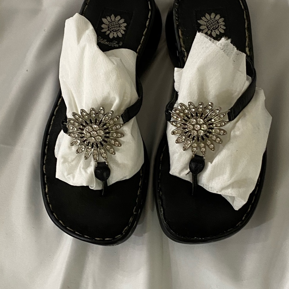 Yellow Box Bling Sandals